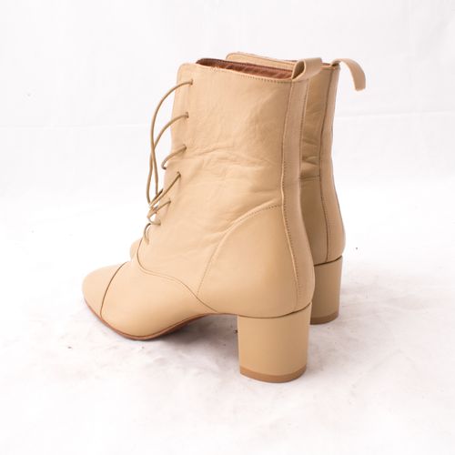 By Far Shoes Lada - Leather Cream 