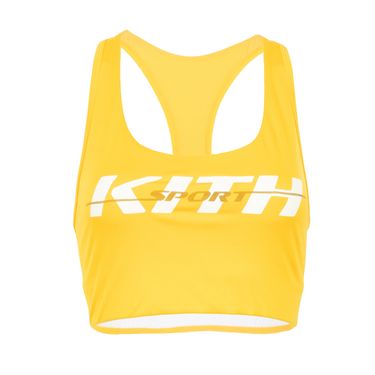 Kith Brie Sports Bra in Yellow