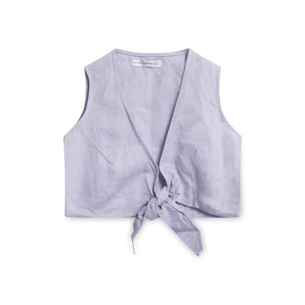 Faithfull the Brand Lavender Marcie Tie Top