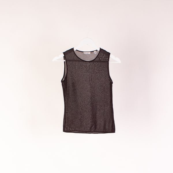 Elie Tahari Sheer Shell Tank