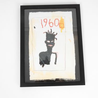 Jean Michel Basquiat "1960" Print