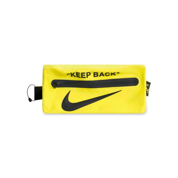 OFF WHITE x Nike "Keep Back" Yellow Belt Bag