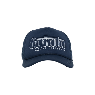 Ggiata Navy Trucker Hat