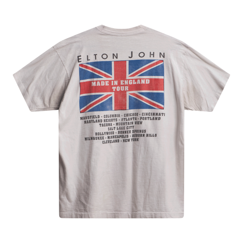 Vintage Elton John Made In England Tour T-Shirt