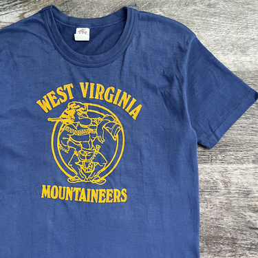 1970s West Virginia Mountaineers Single Stitch Tee