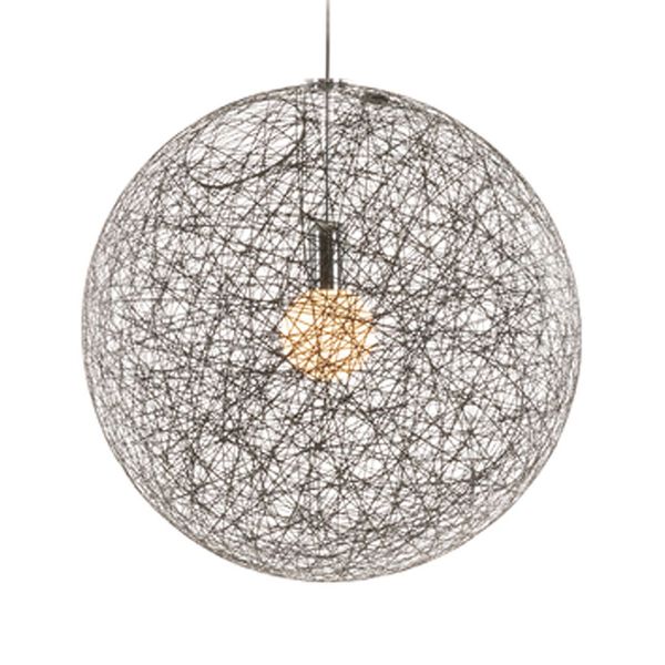 Black Random Light UL Small Pendant Lamp by Bertjan Pot for MOOOI, 2022