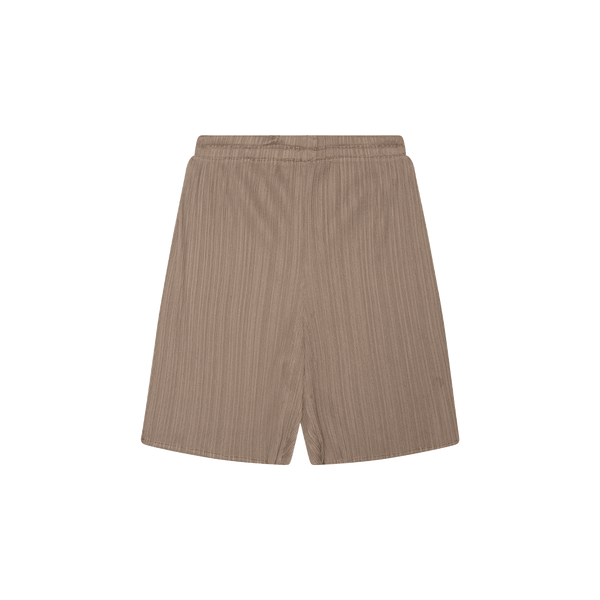 Issey Miyake Beige Pleats Please Shorts