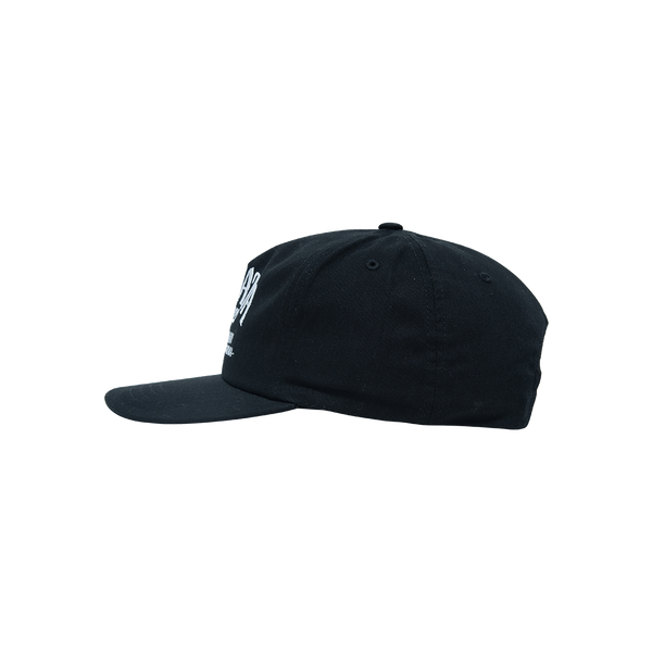 Ggiata Black Five Panel Hat