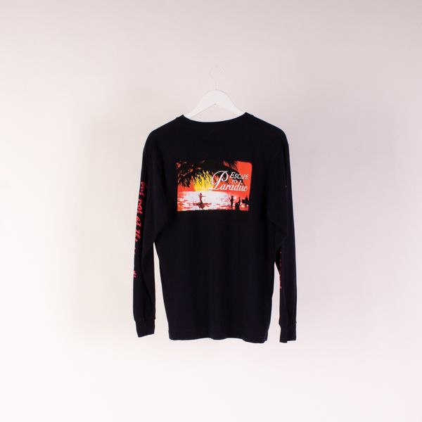 No Vacancy Inn Escape to Paradise Long Sleeve Tee