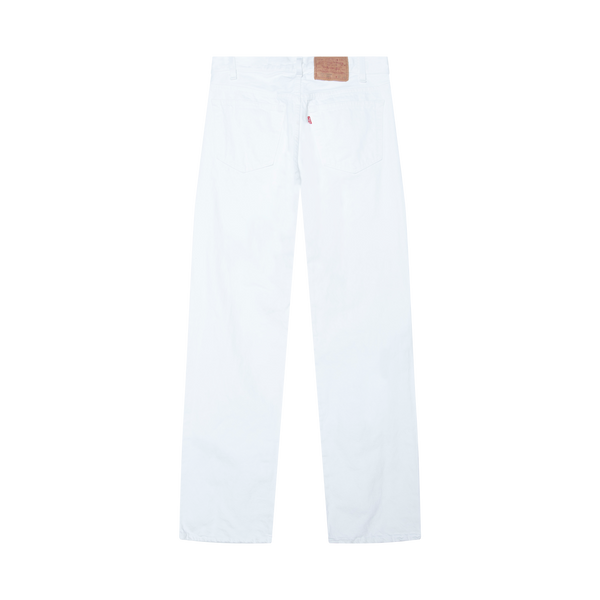 Levi's White 501 