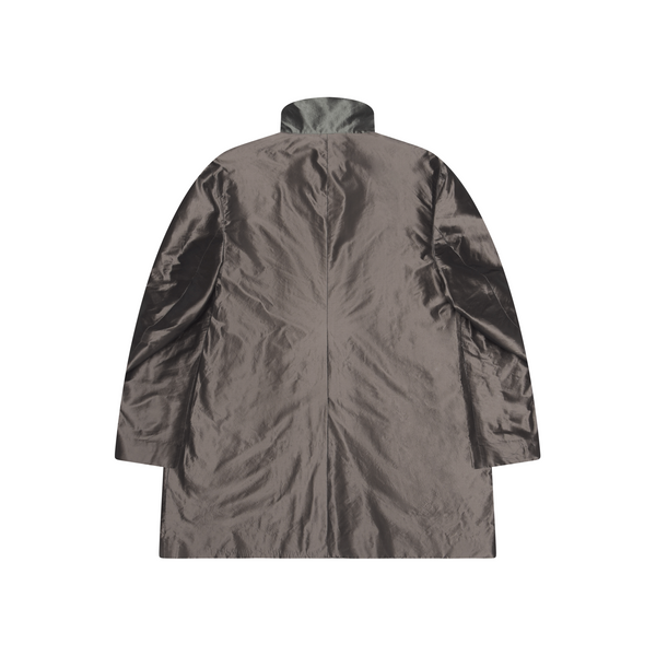 Gilded Metal Spire - Raw Silk Coat
