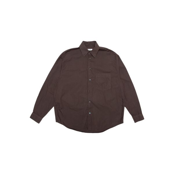Sporty & Rich Brown Button Down