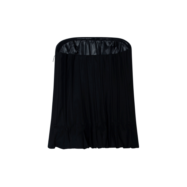 MAXAZRIA Black Pleated Corset