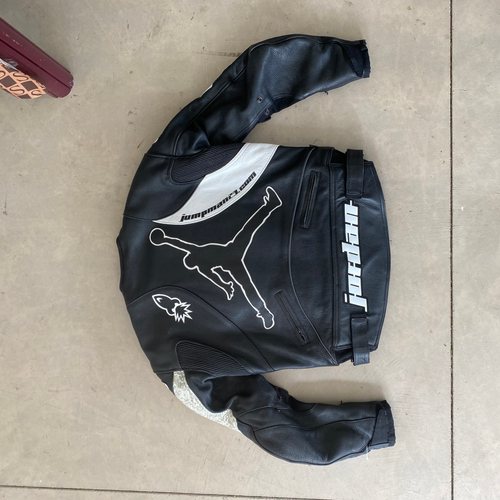 Jordan Motor Sport Leather Jacket 