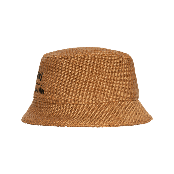 Marni x No Vacancy Inn Raffia Bucket Hat