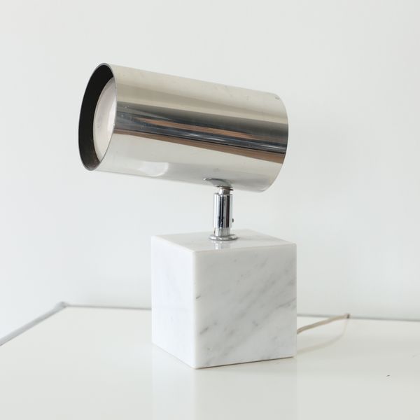 Marble Table Lamp by Neal Small for Koch & Lowy