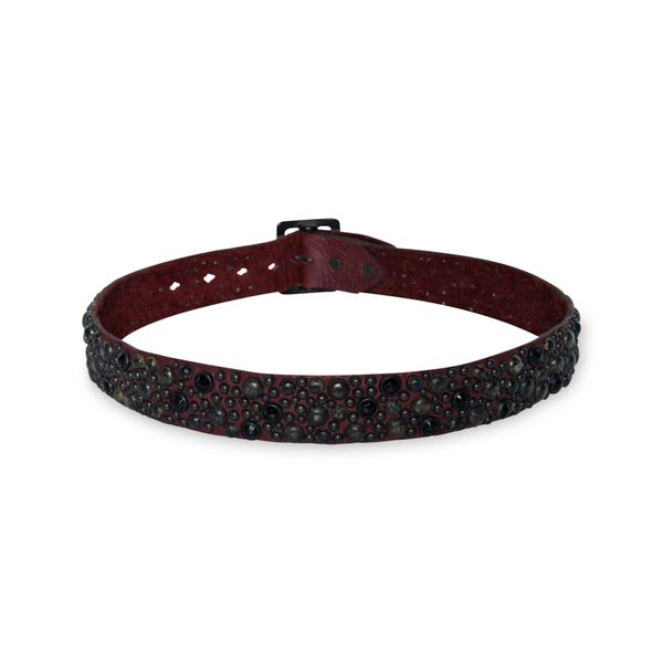 Vintage Leather Studded Belt