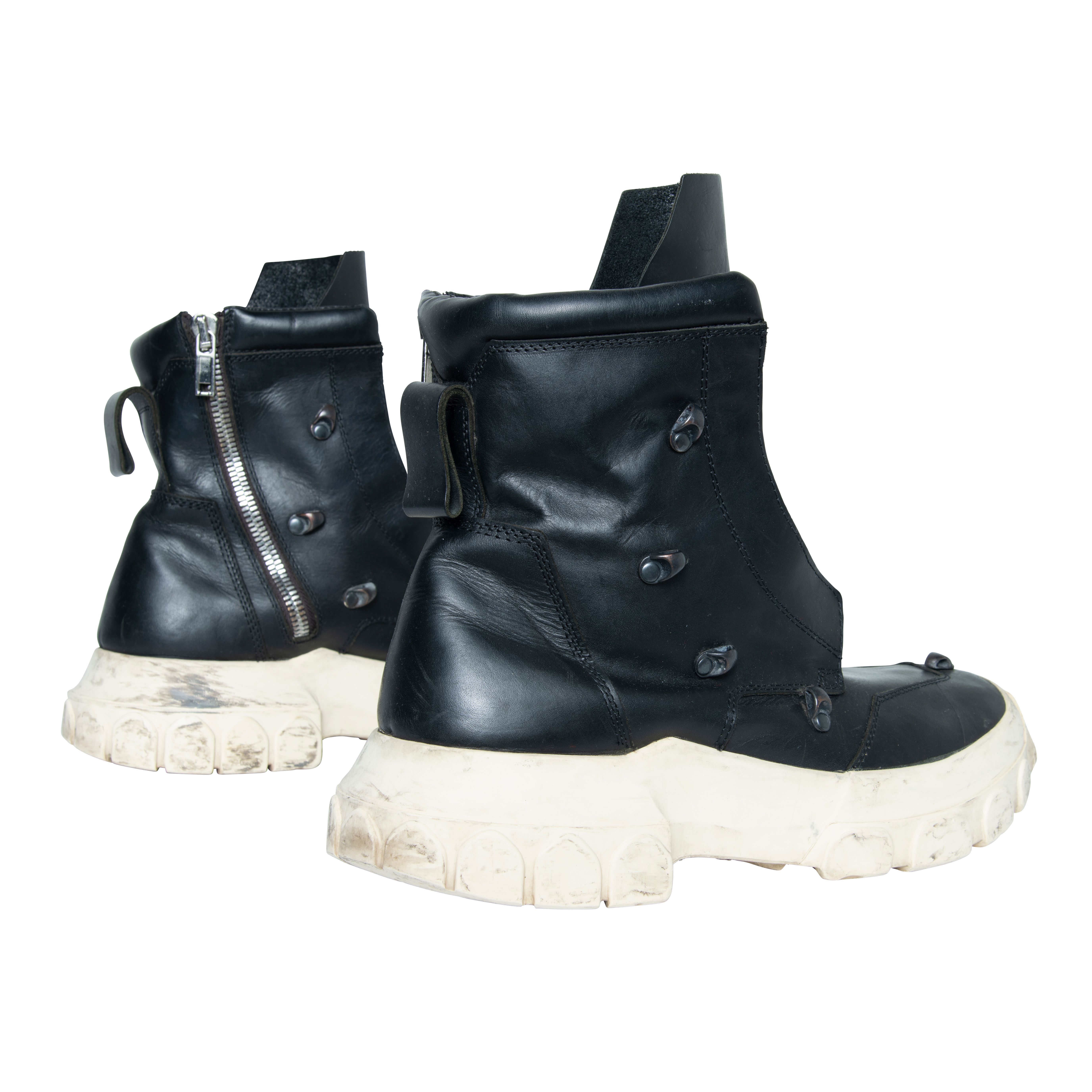 Rick owens hot sale hexagram boots