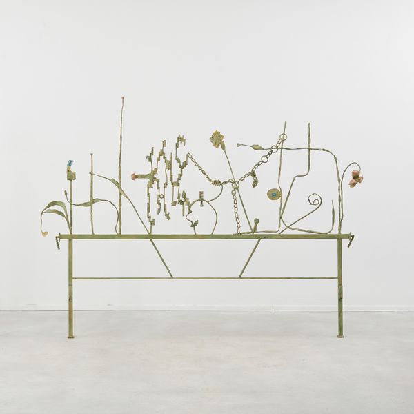 Salvino Marsura Nuova Era Bed Headboard, Treviso, Italy, 2000s