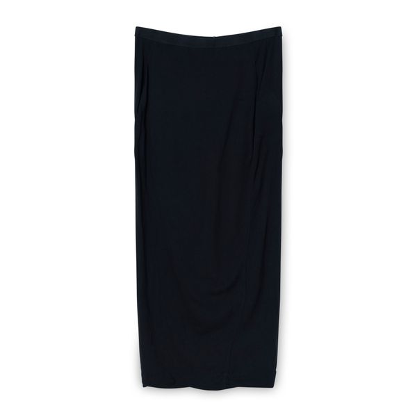 Rick Owens Lilies Black Midi Skirt