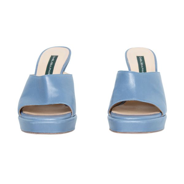 Chelsea Paris Blue Wedge Sandals