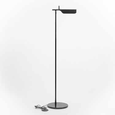 Black Tab F LED Floor Lamp by Barber and Osgerby for Flos