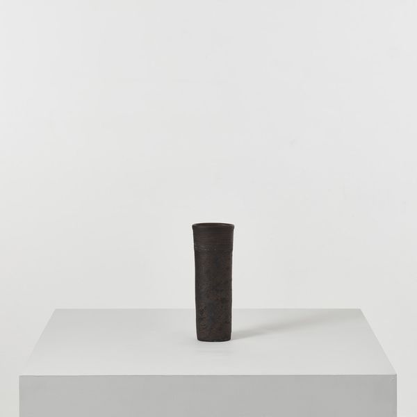 Jason Wason Cylindrical Studio Pottery Vase, UK, 20th century