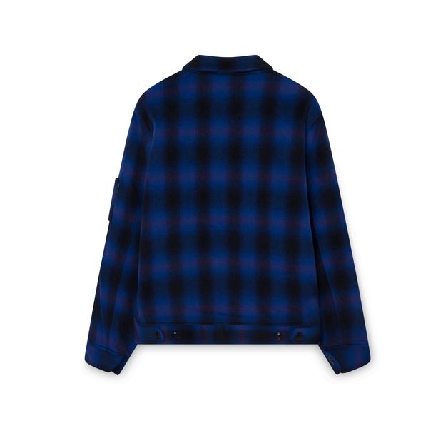 Noon Goons Checkered Zip-up Shirt Jacket