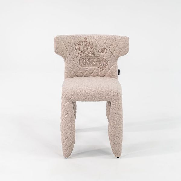 Monster Chair with Embroidery and Arms by Marcel Wanders for MOOOI, 2022