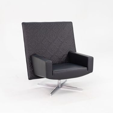 Jackson Lounge Chair with Signature Leather Embroidery by Marcel Wanders for MOOOI, 2022