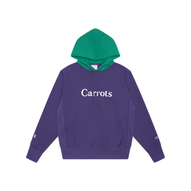 Carrots x Champion Purple and Green Hoodie