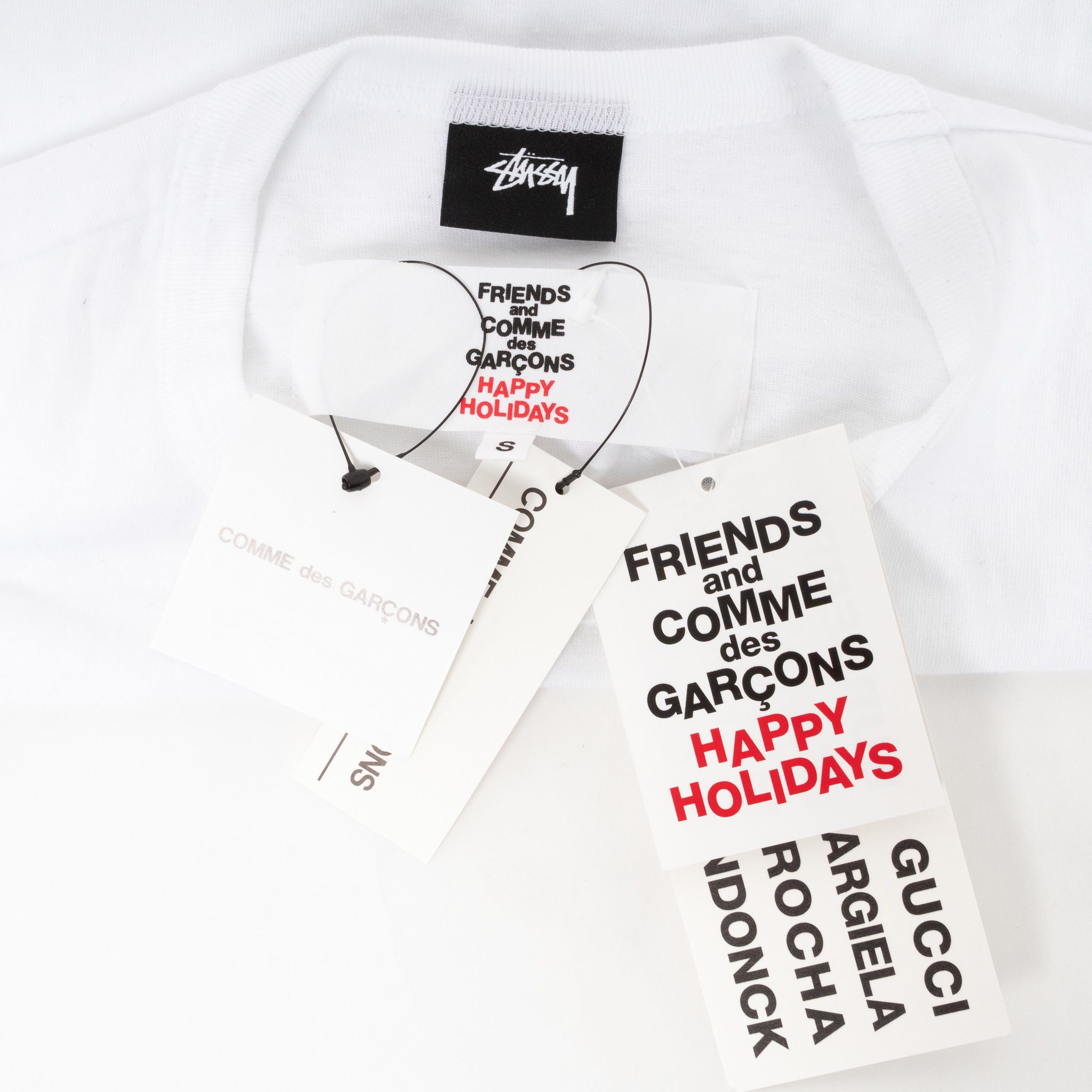 Stussy x Comme Des Garcons Holiday Tee by Emily Oberg Basic.Space