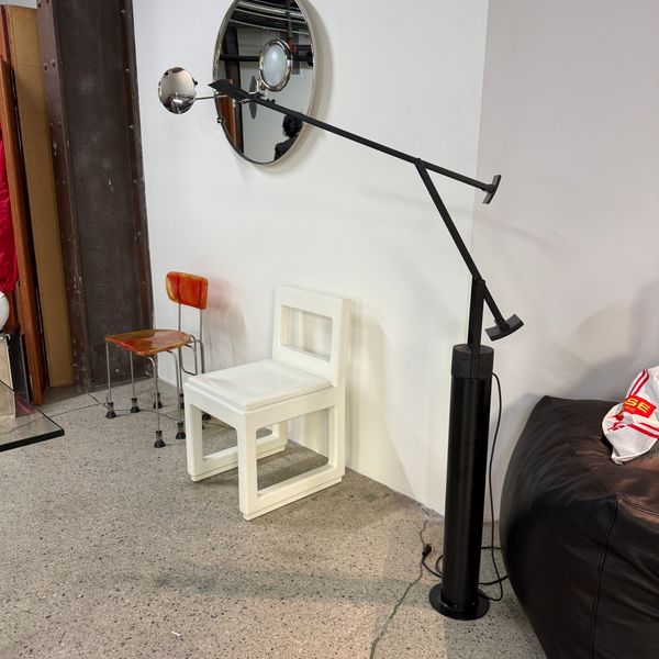 Tizio Black Floor Lamp for Artemide
