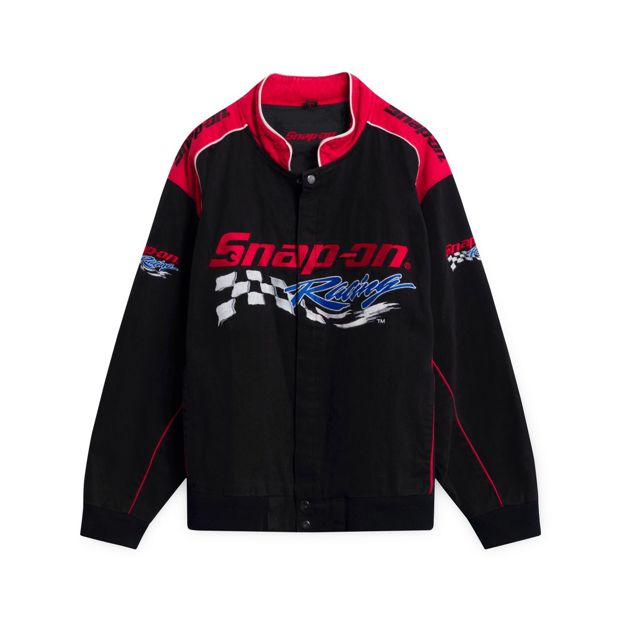 New Snap On Jacket Vintage Snap-On Canvas Racing Jacket By Georgie