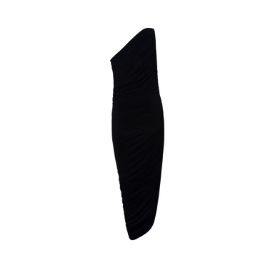 Norma Kamali Black Diana Gown