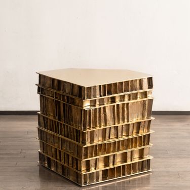 Gear Side Table III by Héctor Esrawe, 2023