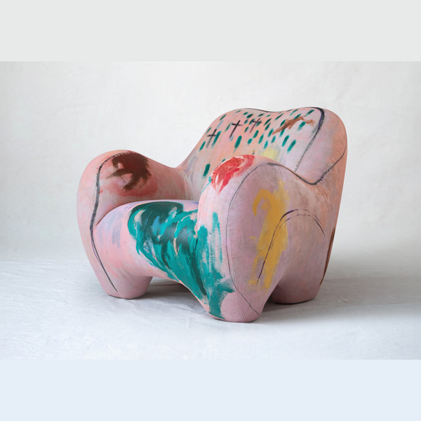 Gummy Armchair - Hand Painted 2, 2025