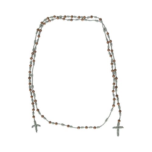 Rope Rosary Grey/Brown