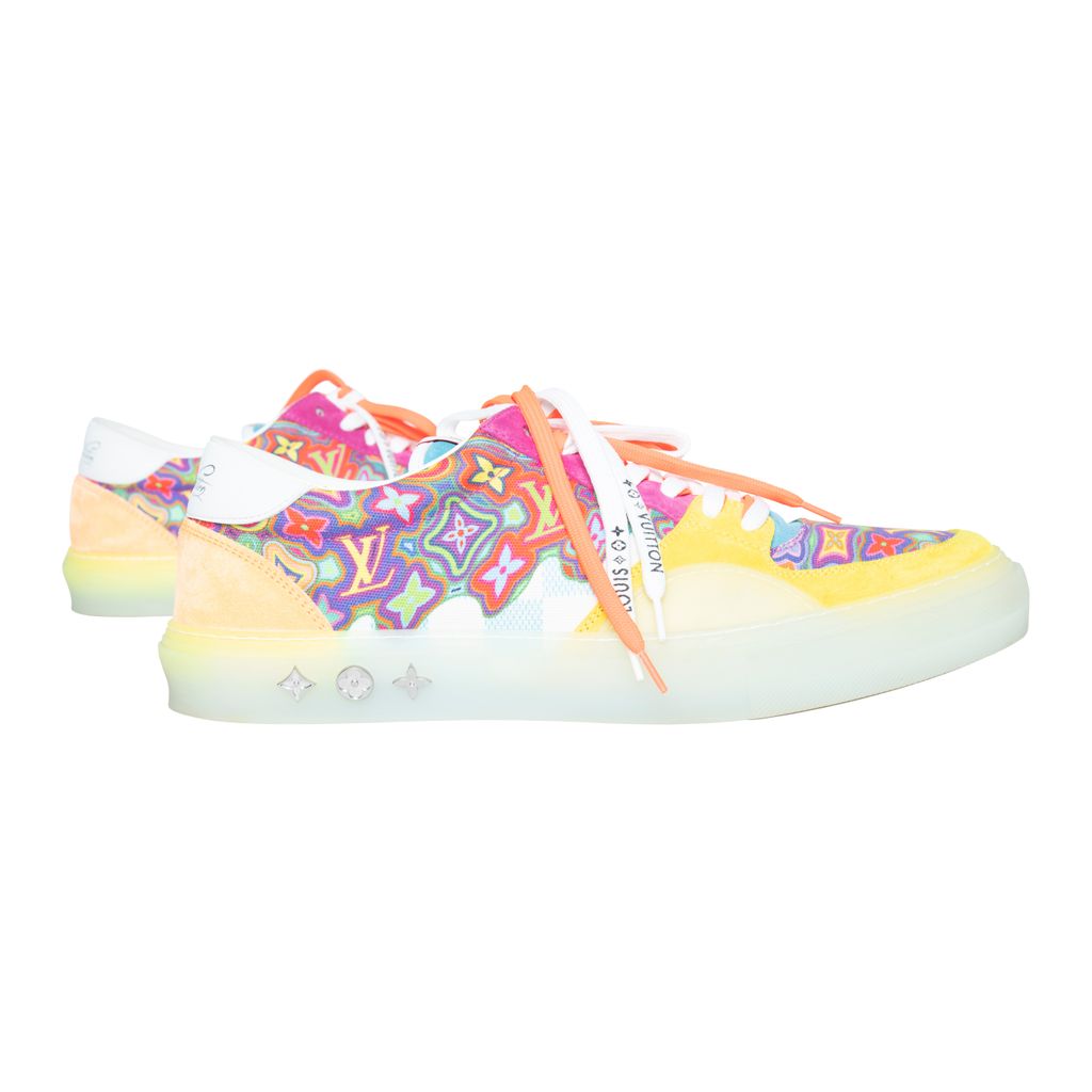 Louis Vuitton Psychedelic Ollie Sneaker by Sam Dash
