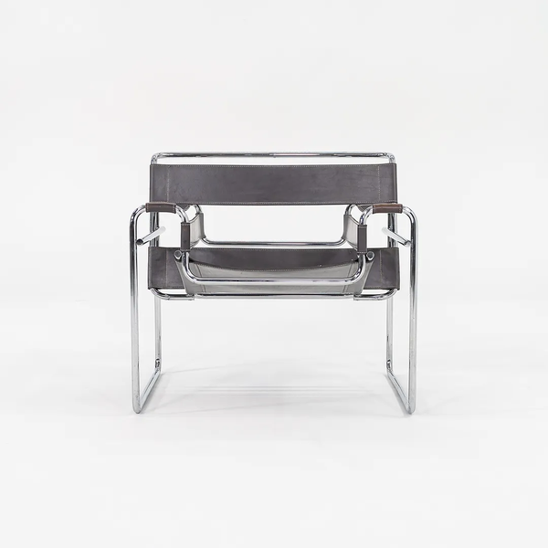 Pair of Model B3 Wassily Lounge Chairs by Marcel Breuer for Knoll, 1970s