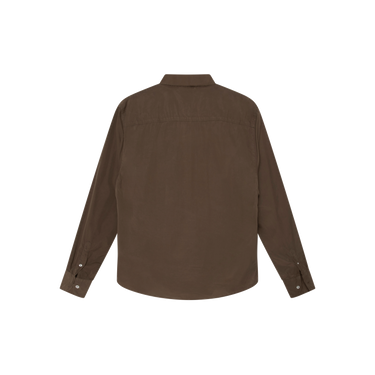 SKU Poplin Standard Shirt in Brown