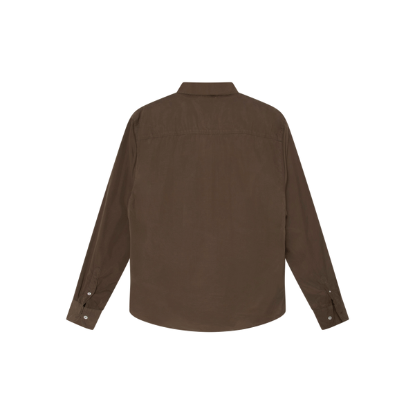 SKU Poplin Standard Shirt in Brown