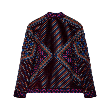 BCBGMAXAZRIA Runway FW 2015 Embroidered Coat