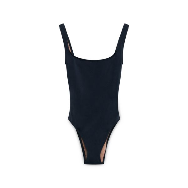 Nu Swim Black One Piece 