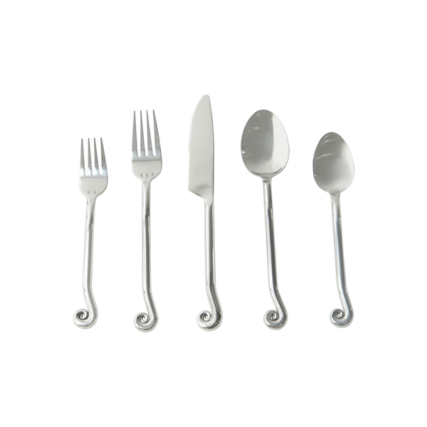 Upward Spiral 5 Piece Flatware Set