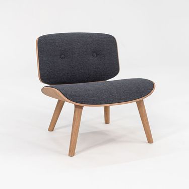 Justo/Bazalt Nut Lounge Chair in Marcel Wanders for MOOOI, 2022