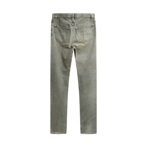 Helmut Lang 1998' Washed Blue Denim Jeans