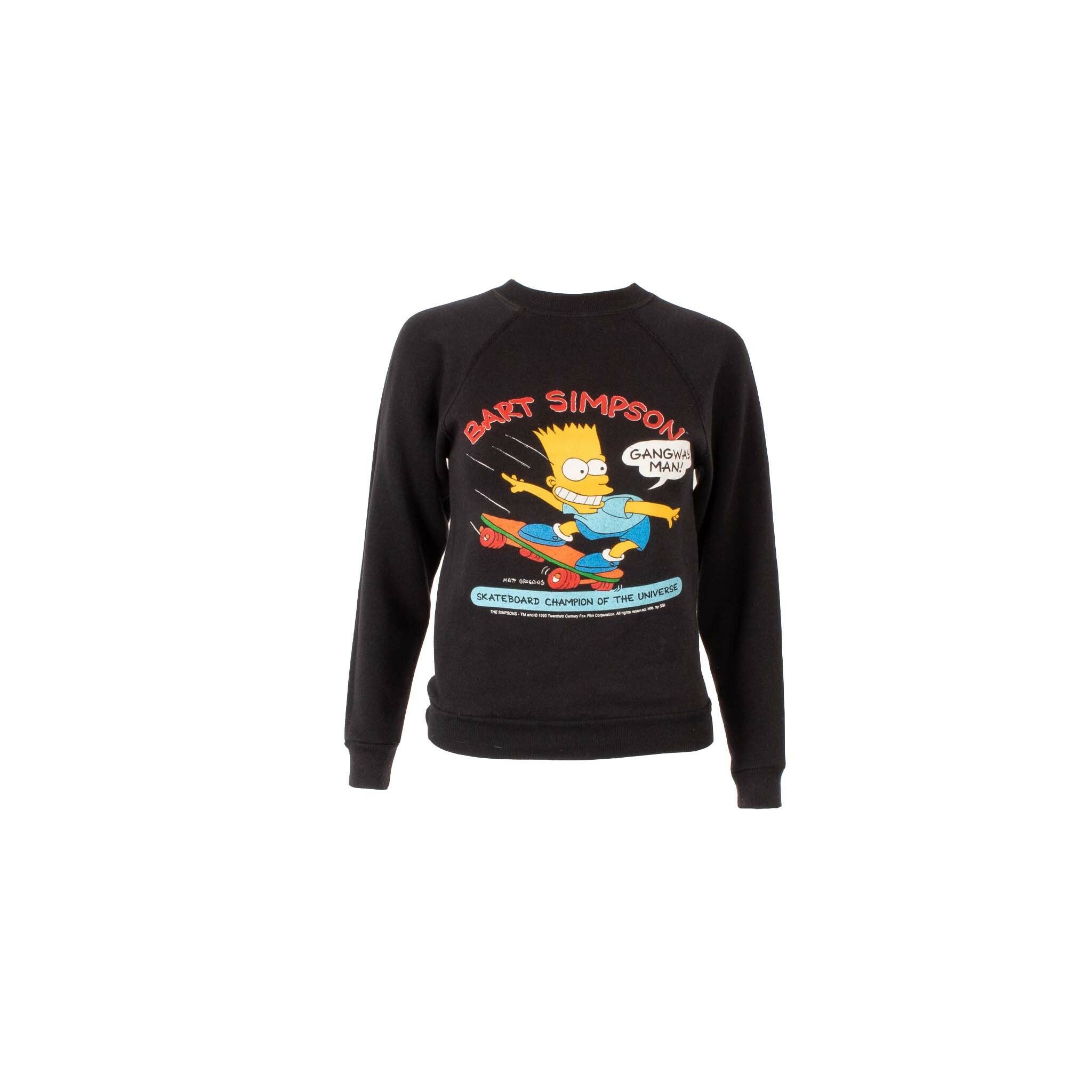 Bart simpson crewneck sweatshirt online