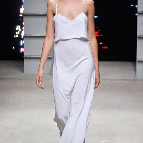 Band Of Outsiders White Gown