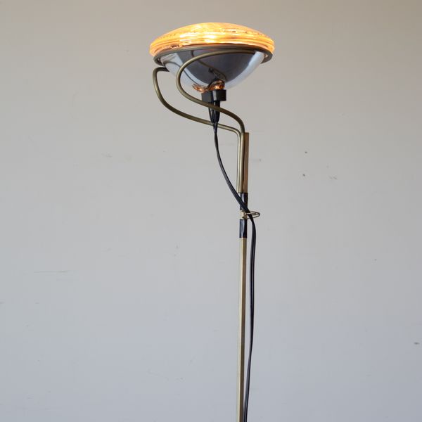 'Toio' Floor Lamp by Achille & Pier Giacomo Castiglioni for Flos, Italy 1960s